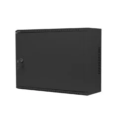 Lanberg 19'' Low Profile Wall Rack - 4U+3U Assembled Black