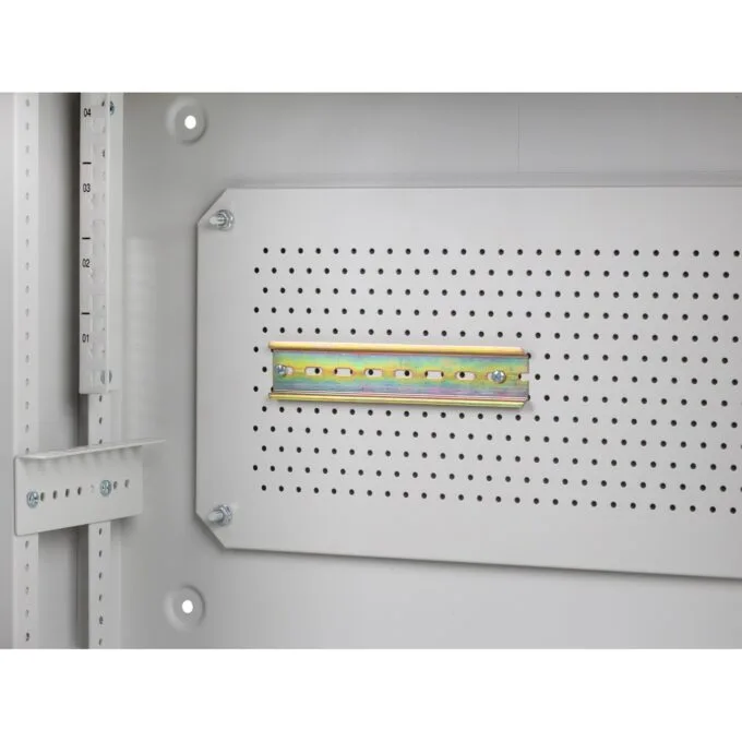 Lanberg 19'' Low Profile Wall Rack - Z32337 - 4U+3U Assembled Grey — image 7