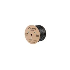 Lanberg CAT6 UTP CU Cable Outdoor 305m Black - LCU6-21CU-0305-BK - Cat6 UTP CU Cable Outdoor 305m Black