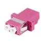 Lanberg Fiber Adapter - LC UPC MM Duplex OM4