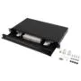 Lanberg Fiber Optic ODF for 24xSC Simplex or 24xLC Duplex Adapters - RM Metal Black