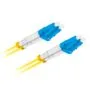 Lanberg Fiber Optic Patch Cord - SM LC UPC-LC UPC Duplex LSZH 1.0m