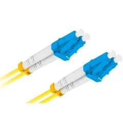 Lanberg Fiber Patch Cord - LC UPC-LC UPC SM 9 125 Duplex LSZH 3.0m