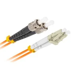 Lanberg Fiber Patch Cord - ST UPC-LC UPC MM 50 125 Duplex OM2 LSZH 1.0m