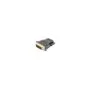 Lanberg HDMI(F) to DVI-D(M)(24+1) Dual Link Adapter - AD-0010-BK - HDMI(F) to DVI-D(M)(24+1) Dual Link Adapter