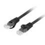 Lanberg Patch Cable - CAT6 UTP CU LSZH 0.25m Black