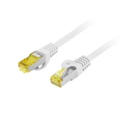 Lanberg Patch Cable - CAT6A S FTP CU LSZH 0.5m Grey