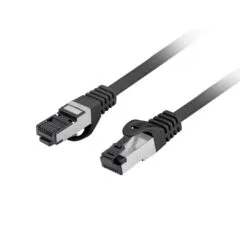 Lanberg Patch Cable - CAT8.1 S FTP CU LSZH 1.0m Black
