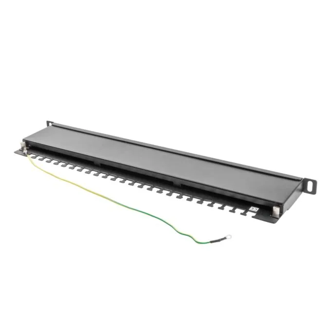 Lanberg Patch Panel - 24-Port 0.5U 19' CAT6 UTP Black — image 4