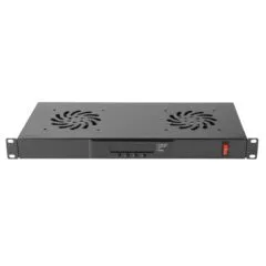 Lanberg Ventilation Panel with LCD 2 Fans Thermostat 230V - LCD, 2 Fans, Thermostat, 230V