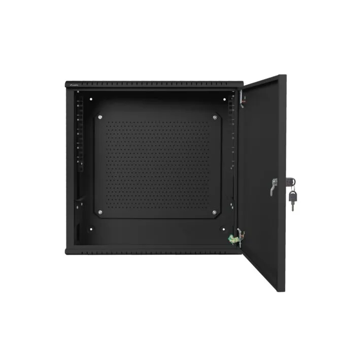 Lanberg Wall Rack - Z34159 - 19'' Low Profile 6U+3U Assembled Black — image 4