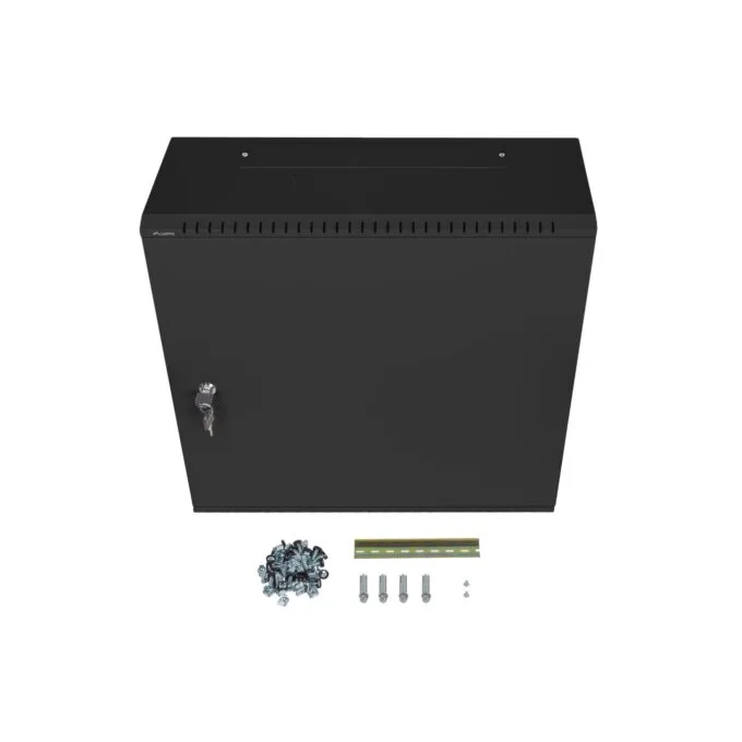 Lanberg Wall Rack - Z34159 - 19'' Low Profile 6U+3U Assembled Black — image 9