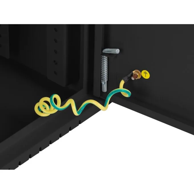 Lanberg Wall Rack - Z34159 - 19'' Low Profile 6U+3U Assembled Black — image 10