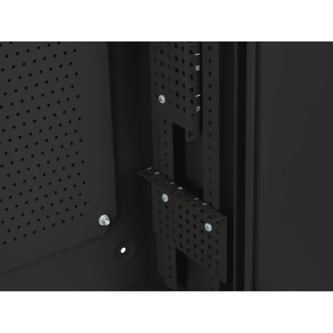 Lanberg Wall Rack - Z34159 - 19'' Low Profile 6U+3U Assembled Black — image 11