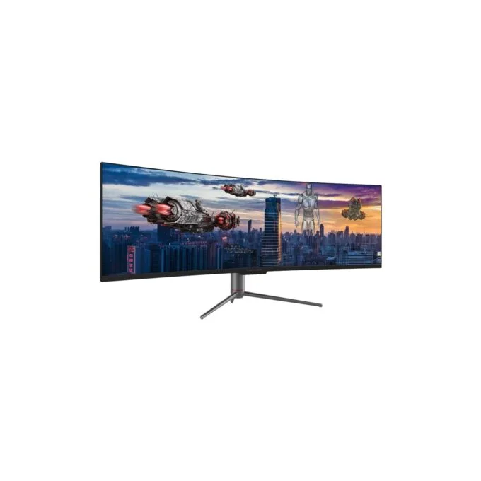 LC-Power 124.5cm (49') - LC-M49-DQHD-120-C-Q - VA+DP+HDMI — image 2