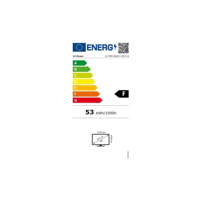 LC-Power 124.5cm (49') - LC-M49-DQHD-120-C-Q - VA+DP+HDMI — image 11