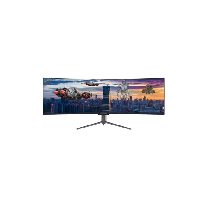 LC-Power 124.5cm (49') - LC-M49-DQHD-120-C-Q - VA+DP+HDMI — image 1