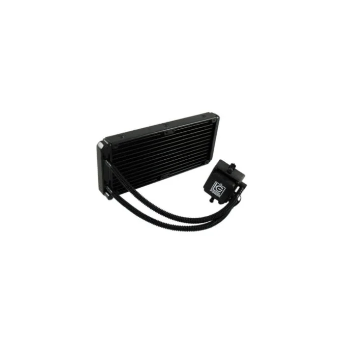 LC-Power Cosmo Cool LC-CC-240-LiCo - AIO Liquid 240 CPU Cooler, Black, 2x120mm Fans, up to 2200 RPM — image 3
