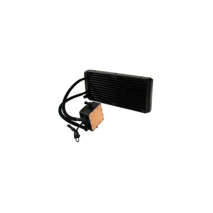 LC-Power Cosmo Cool LC-CC-240-LiCo - AIO Liquid 240 CPU Cooler, Black, 2x120mm Fans, up to 2200 RPM — image 4