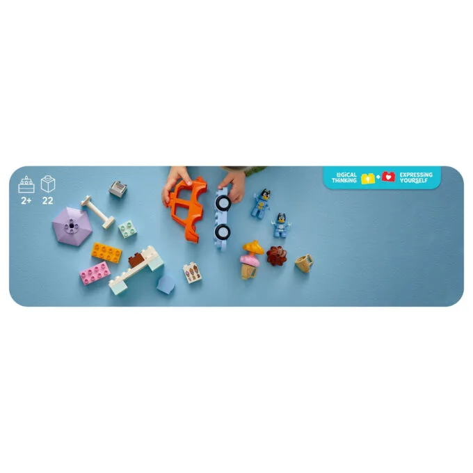 LEGO 10458 DUPLO Bluey Ausflug zur Eisdiele mit Bluey — image 10