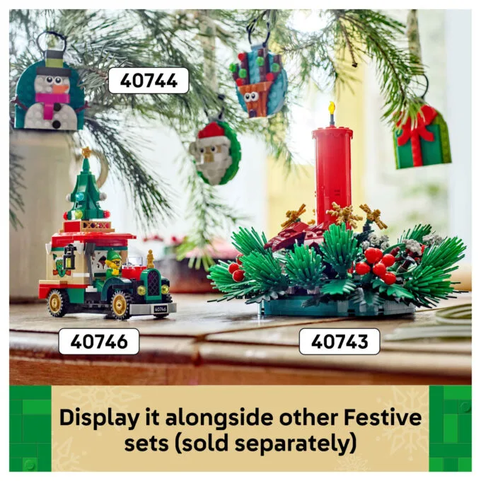 LEGO 40743 Iconic Weihnachtsgesteck — image 23