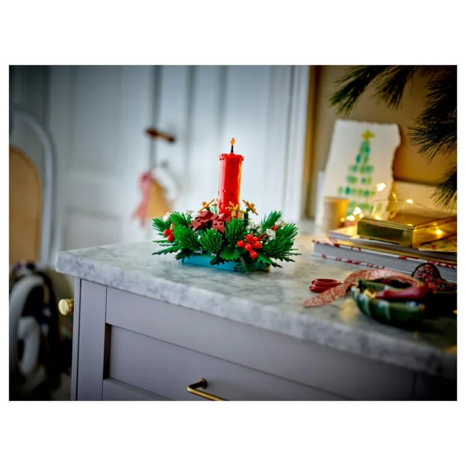 LEGO 40743 Iconic Weihnachtsgesteck — image 7