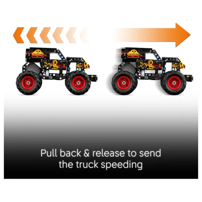 LEGO 42219 Technic Monster Jam Grave Digger Feuer und Eis — image 21