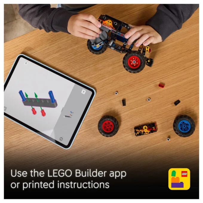 LEGO 42219 Technic Monster Jam Grave Digger Feuer und Eis — image 25