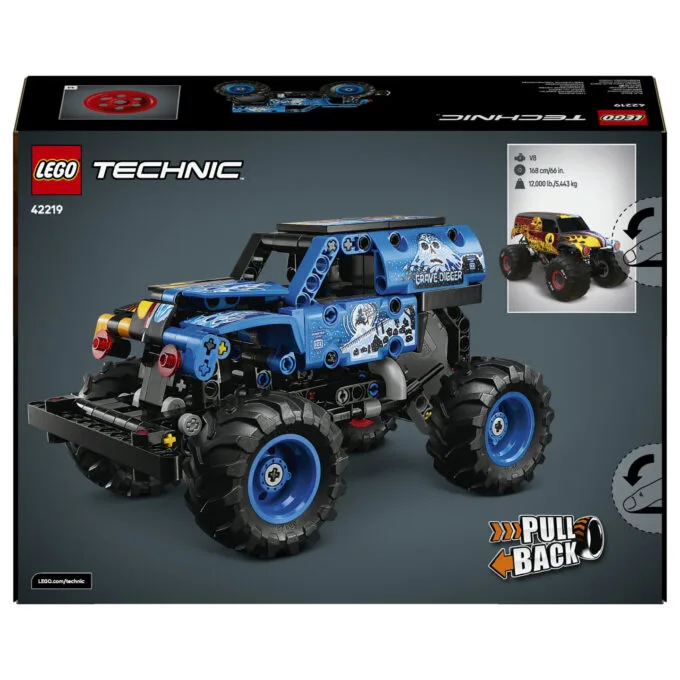 LEGO 42219 Technic Monster Jam Grave Digger Feuer und Eis — image 28
