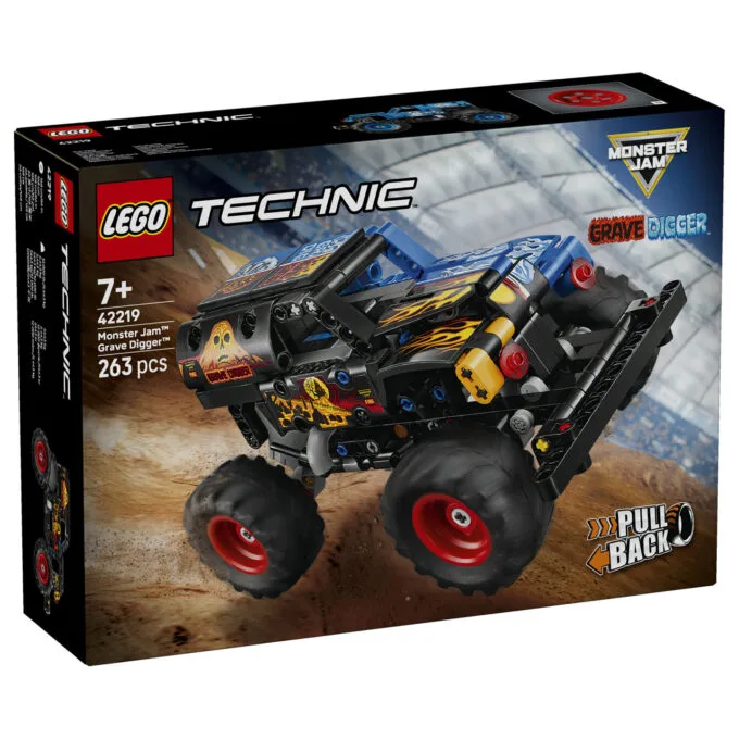 LEGO 42219 Technic Monster Jam Grave Digger Feuer und Eis — image 29