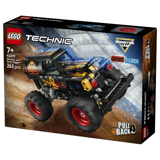 LEGO 42219 Technic Monster Jam Grave Digger Feuer und Eis — image 30