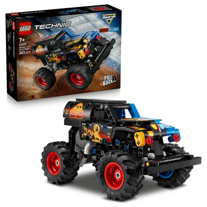 LEGO 42219 Technic Monster Jam Grave Digger Feuer und Eis — image 4