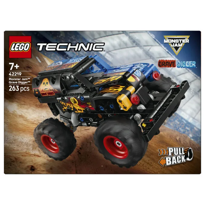 LEGO 42219 Technic Monster Jam Grave Digger Feuer und Eis — image 31