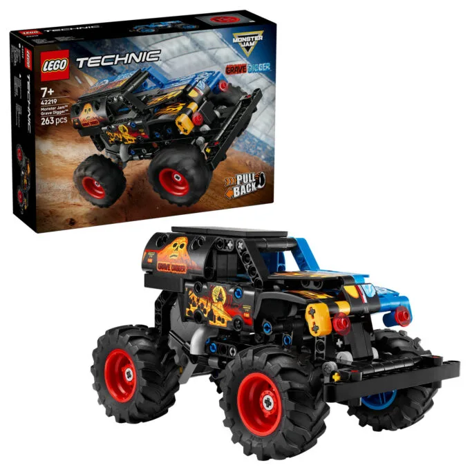 LEGO 42219 Technic Monster Jam Grave Digger Feuer und Eis — image 5