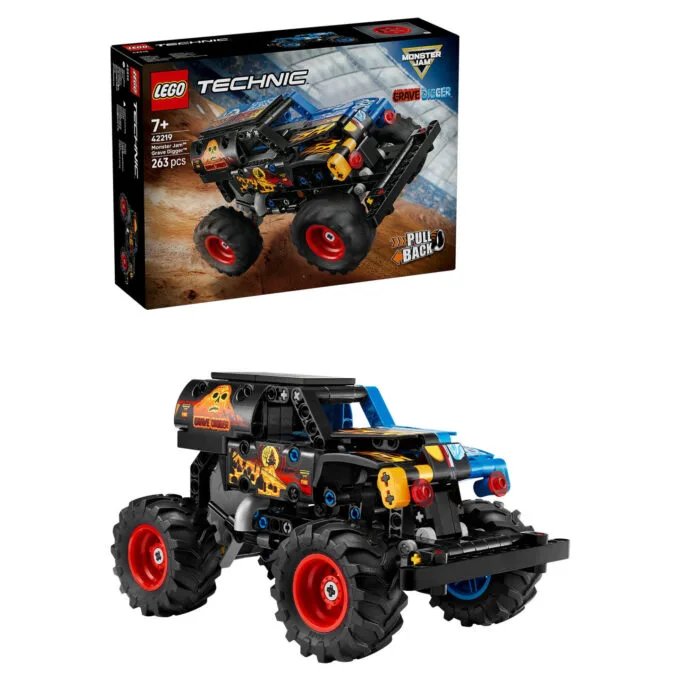 LEGO 42219 Technic Monster Jam Grave Digger Feuer und Eis — image 7