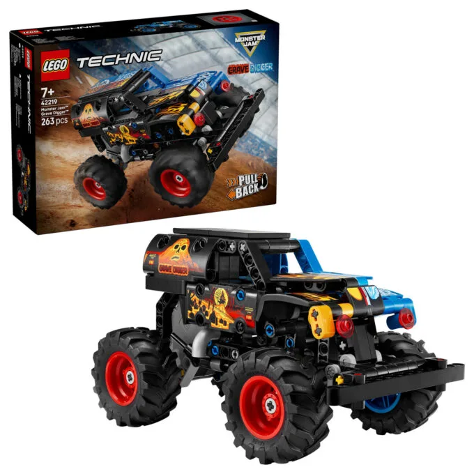 LEGO 42219 Technic Monster Jam Grave Digger Feuer und Eis — image 8