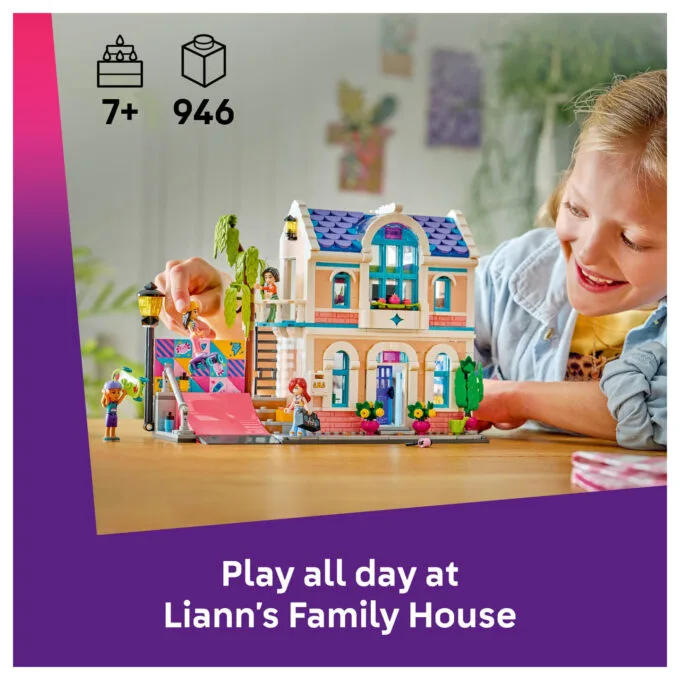 LEGO 42687 Friends Lianns Familienhaus — image 17