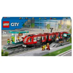 LEGO 60423 City Straßenbahn mit Haltestelle
