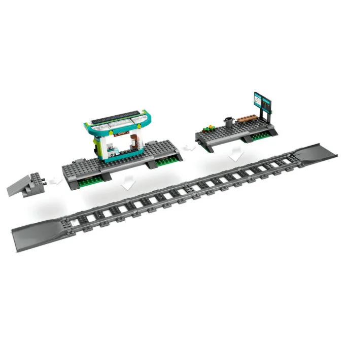 LEGO 60423 City Straßenbahn mit Haltestelle — image 7