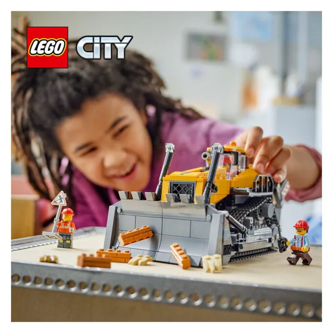 LEGO 60466 City Gelber Bulldozer mit Frontlader — image 20