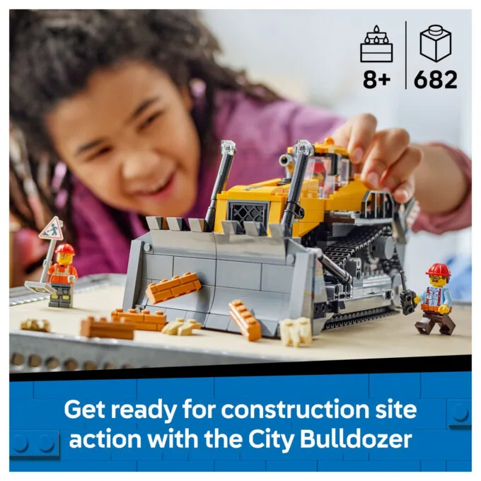 LEGO 60466 City Gelber Bulldozer mit Frontlader — image 21