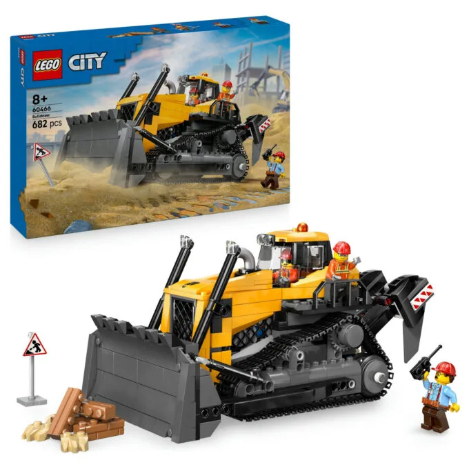 LEGO 60466 City Gelber Bulldozer mit Frontlader — image 5