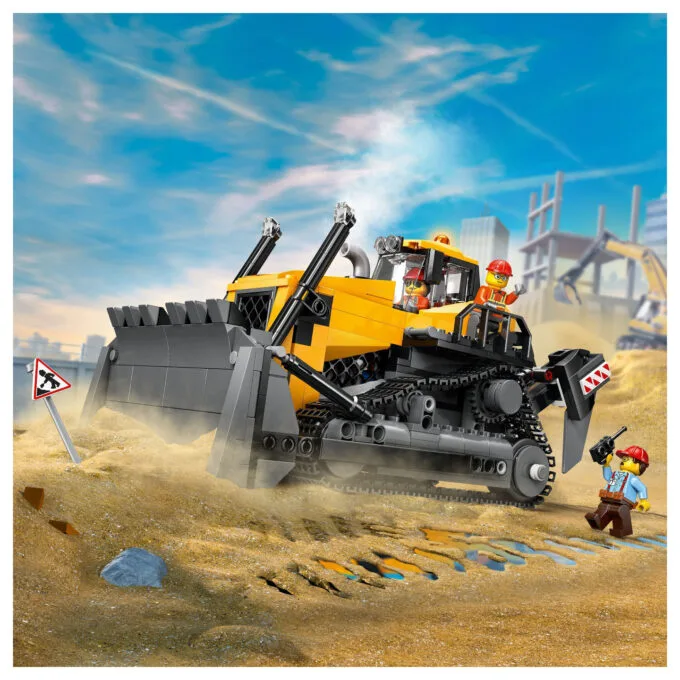 LEGO 60466 City Gelber Bulldozer mit Frontlader — image 8