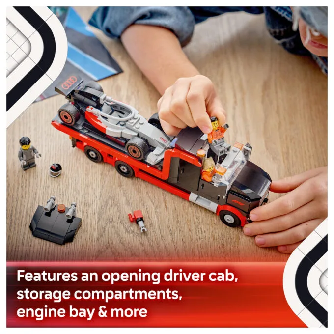 LEGO 60493 City F1 Truck mit Audi F1 Rennwagen — image 16