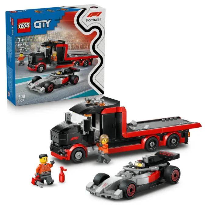 LEGO 60493 City F1 Truck mit Audi F1 Rennwagen — image 4