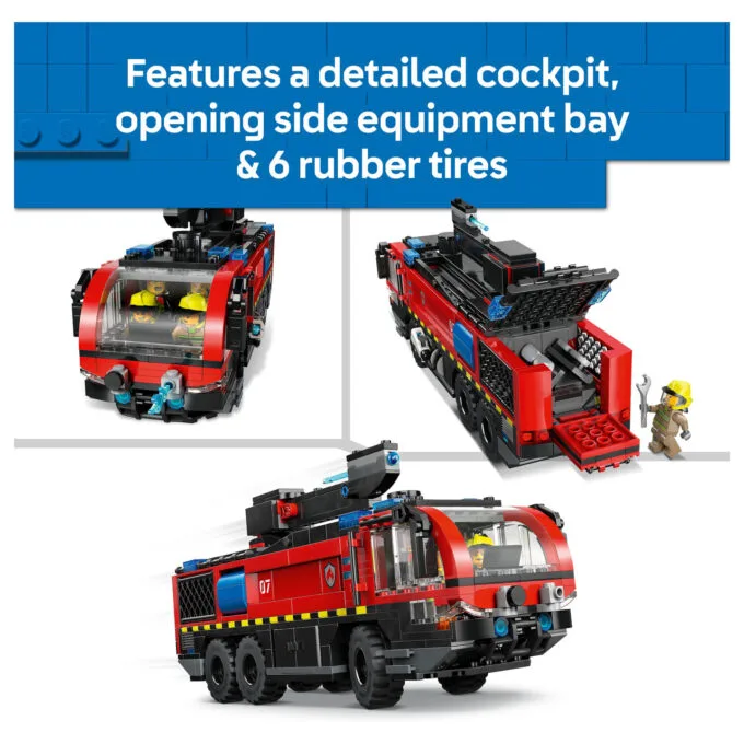 LEGO 60499 City Flughafenlschfahrzeug — image 16