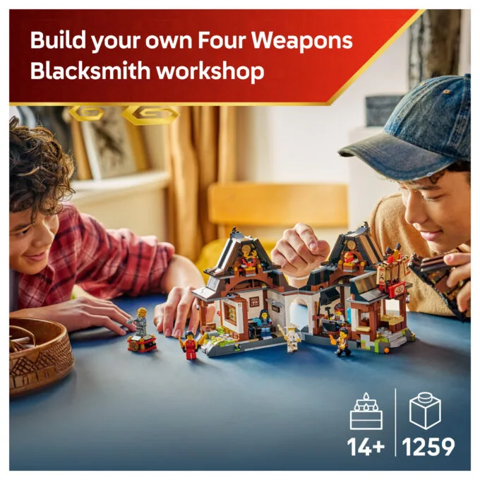 LEGO 71858 Ninjago 15-jhriges Jubilum der Vier-Waffen-Schmied — image 19