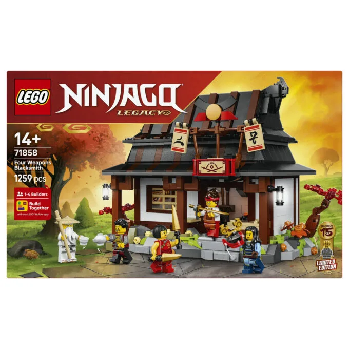 LEGO 71858 Ninjago 15-jhriges Jubilum der Vier-Waffen-Schmied — image 30