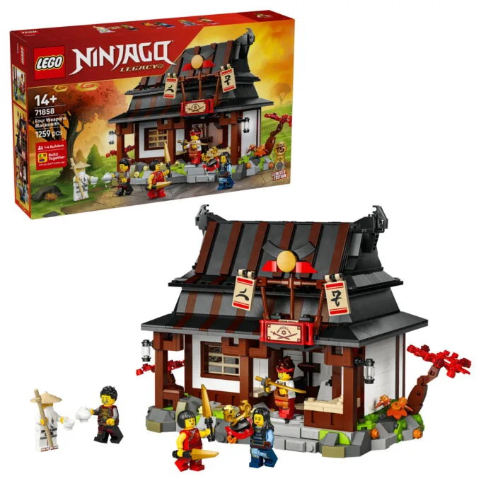 LEGO 71858 Ninjago 15-jhriges Jubilum der Vier-Waffen-Schmied — image 5