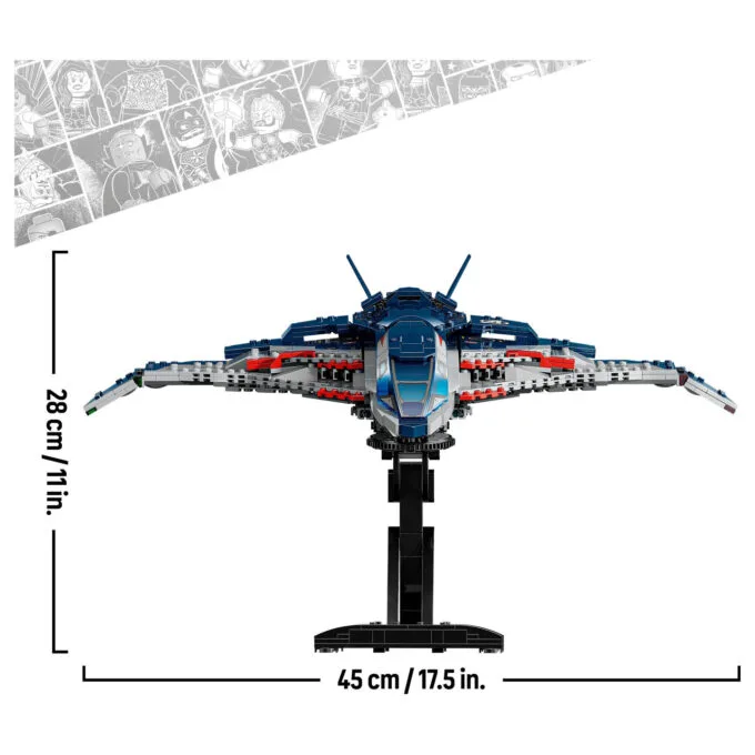 LEGO 76325 Marvel Super Heroes Avengers: Age of Ultron Quinjet — image 19
